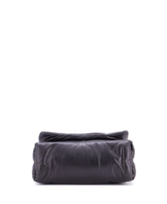 Padded Shoulder Bag Leather