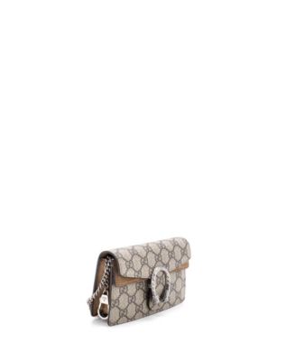 Super Mini Dionysus Bag GG Coated Canvas