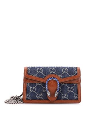 Super Mini Dionysus Bag GG Denim
