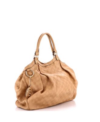 Large Sukey Tote Guccissima Leather