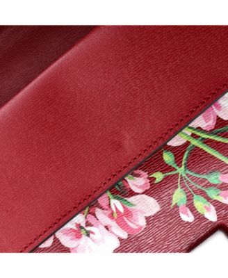 Small Dionysus Bag Blooms Print Leather