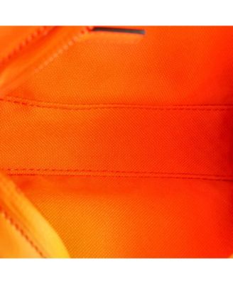 Front Zip Belt Bag GG Rubber Effect Leather