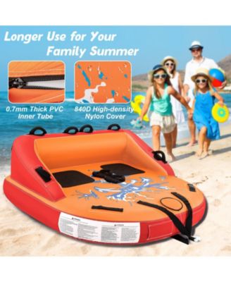 2 Person Inflatable Towable Tubes for Boating.