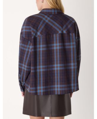 Women's Checked Brushed Cotton Shirt