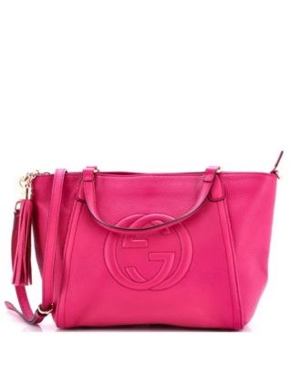 Small Soho Convertible Top Handle Bag Leather