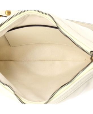 Small GG Marmont Chain Moon Hobo Matelasse Leather