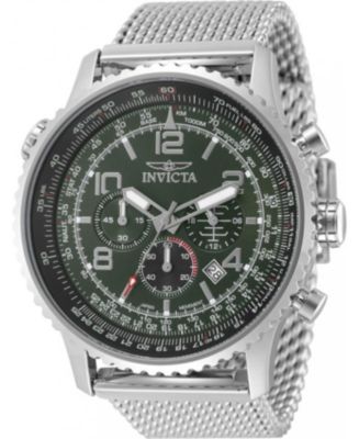 Invicta Men's 49752 Aviator Quartz Chronograph Dial Watch - Macy's