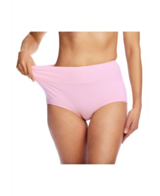 Women's Cotton Spandex Comfort Waist Brief 2-Pack
