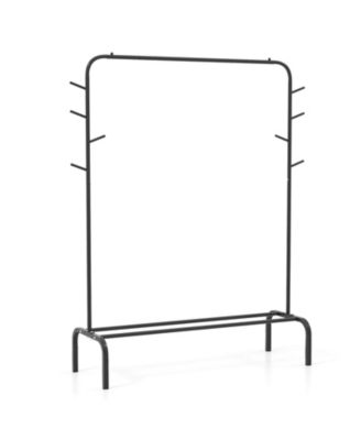 Heavy Duty Metal Clothes Rack Garment Wardrobe Stand