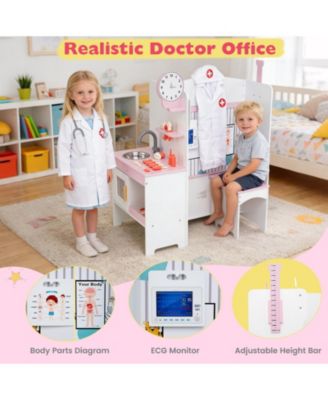 Kids' Adjustable Height Doctor Play Set