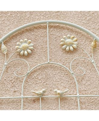 2 Pack Metal Garden Trellis 71" x 19.7" Rustproof Trellis for Climbing Plants Outdoor Flower Support