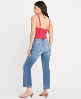 Petite Dolly Joleans Mid-Rise Ankle-Length Jeans