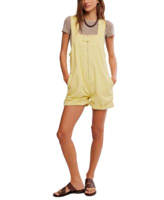 Women's Square Neck Jude Shortalls