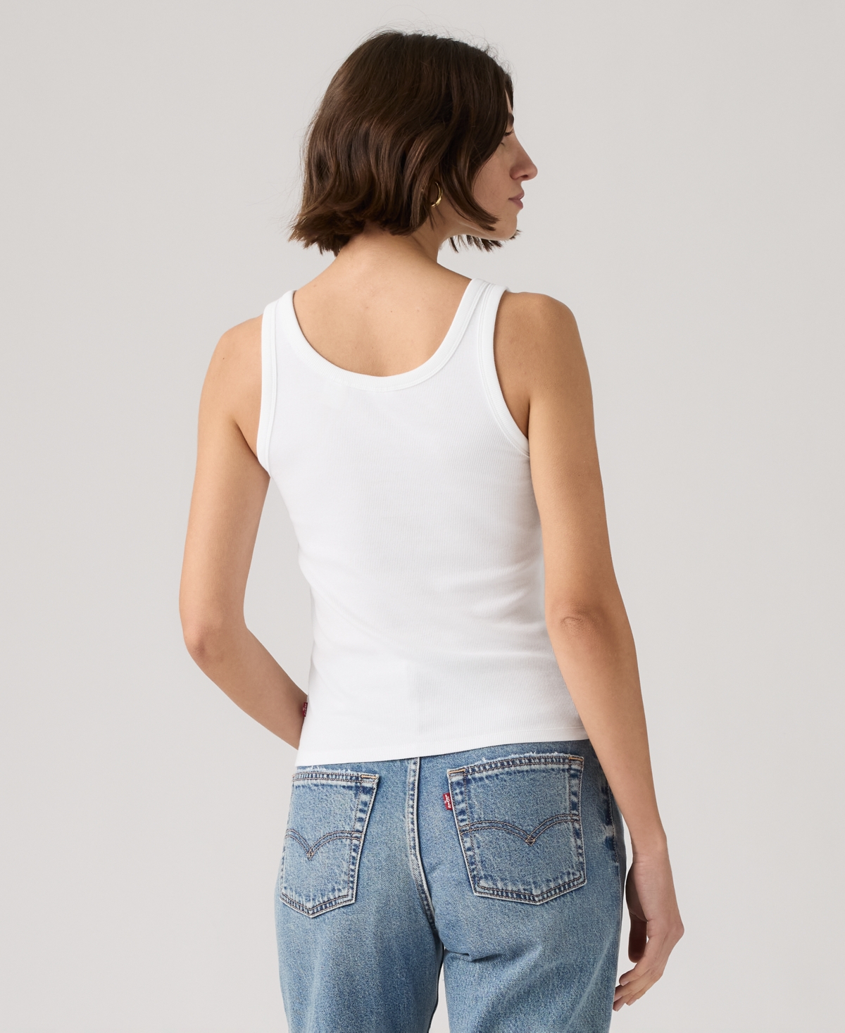 Levi's Women's Slim-Fit Crew Neck Tank Top