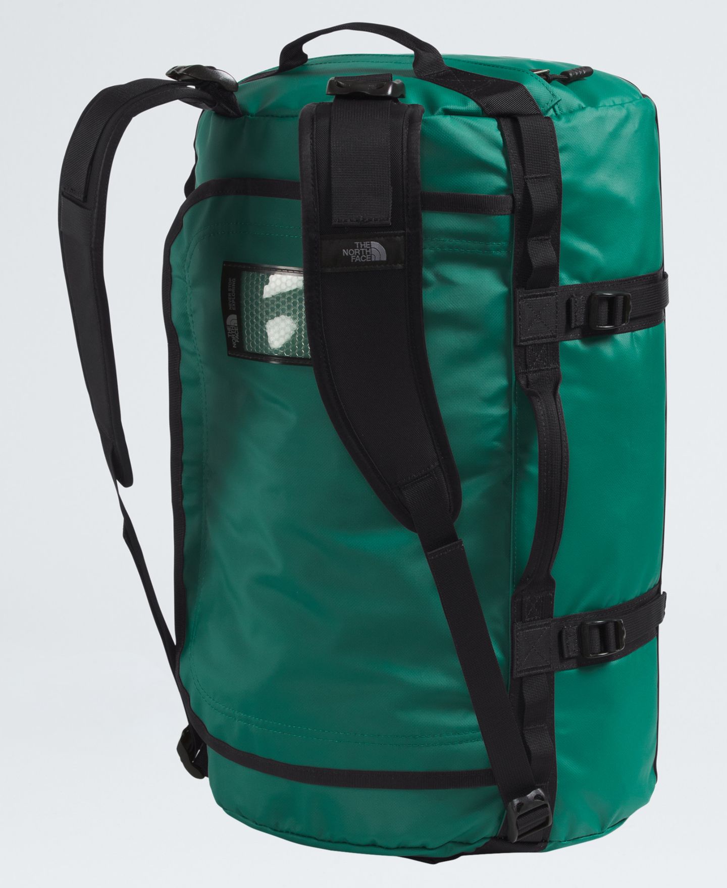 Мужская сумка The North Face Base Camp Duffel —S, цвет: Вечнозелёный / Чёрный — фото 2