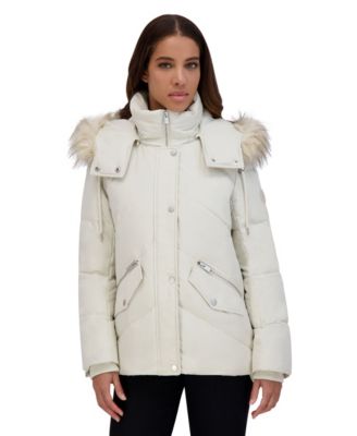 Women's Daphne Quilted Soft Matte Shell With Mixed Quilted Down Puffer