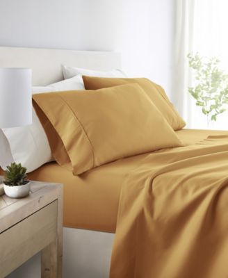 Style Simplified 4-Pc. Sheet Set, California King