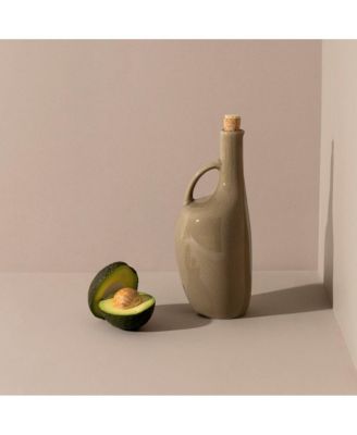Stoneware Olive Oil Dispenser Canard 34 ounce