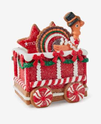 100th Thanksgiving Day Clay Train Car with Turkey