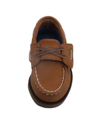 Toddler Authentic Original Boat Shoes with Hook and Loop Closure