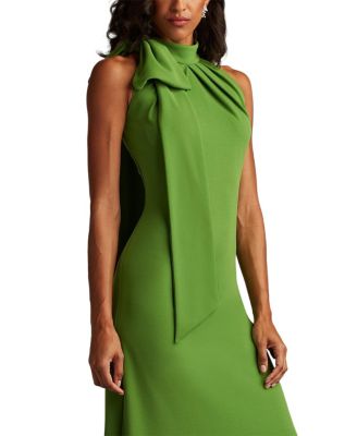 Women's Sims Shoulder Bow Halter Gown