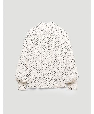 Women's Sigrid Polka Dot Long Sleeve Shirt