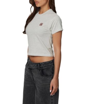 Women's Halftone Baby T-Shirt