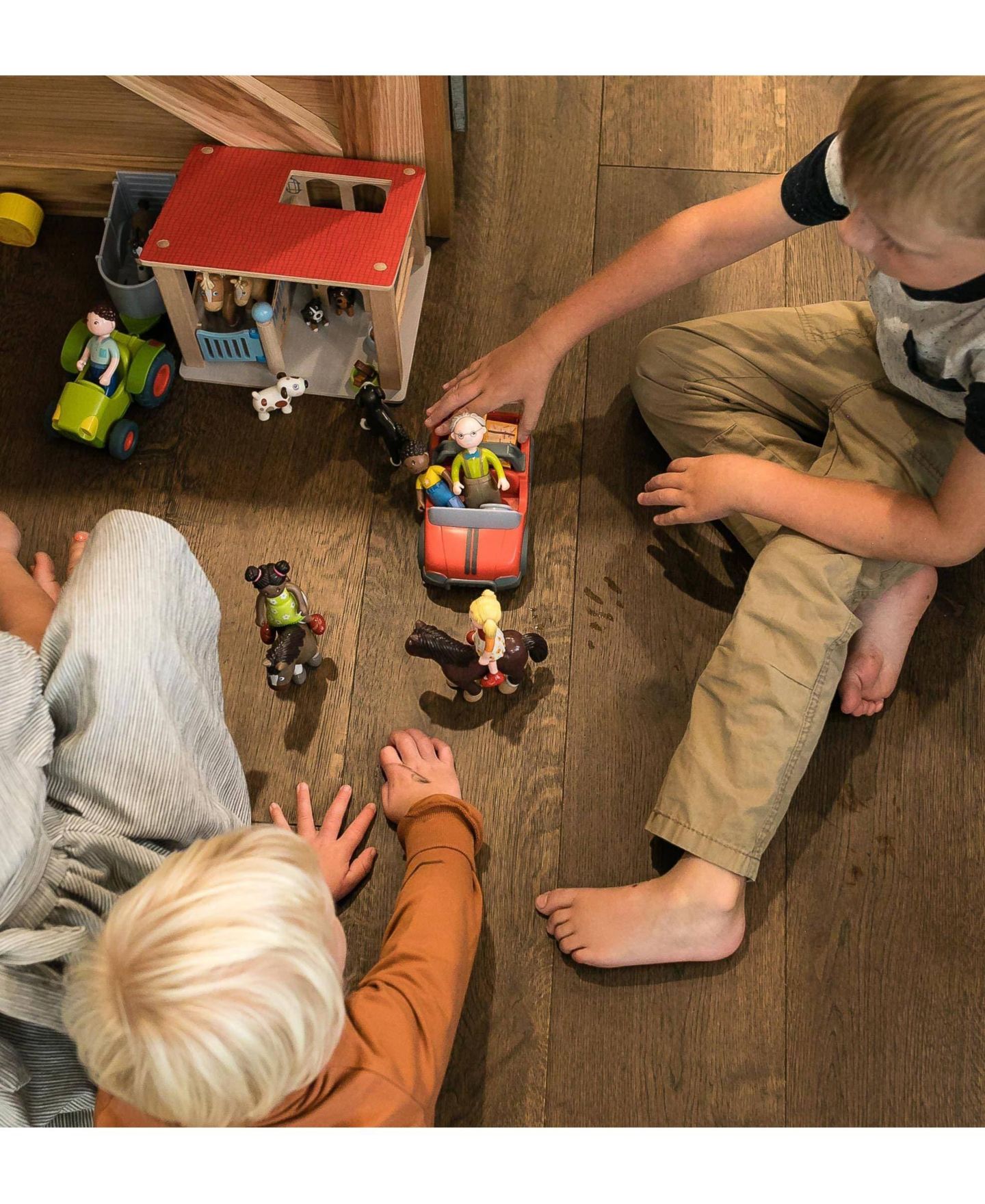 Подвижная фигурка Haba Little Friends Дедушка Курт, 4.5", от 3 лет, цвет: Зелёный — фото 8