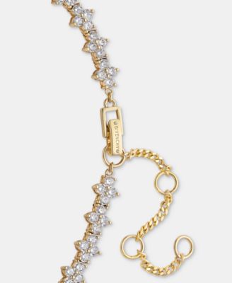 Givenchy Cubic Zirconia Tennis Collar Necklace - Macy's