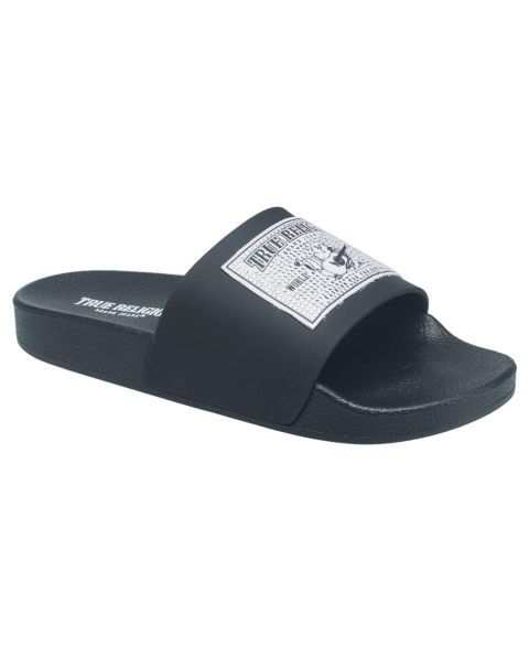 Женские сандалии True Religion Kendra Pool Slide, цвет: Чёрный