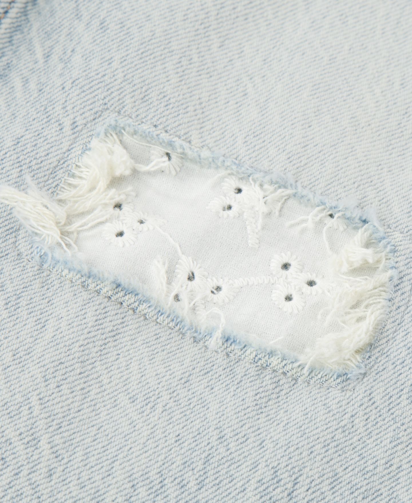 Джинсы abercrombie kids Eyelet Baggy Jeans для девочек-малышей, цвет: Синий — фото 4