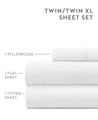 Style Simplified 3-Pc. Sheet Set, Twin XL