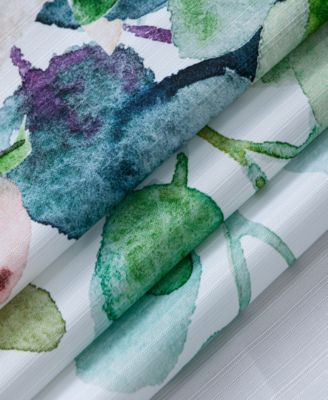 Floral Waterfall Shower Curtain, 70" x 72"