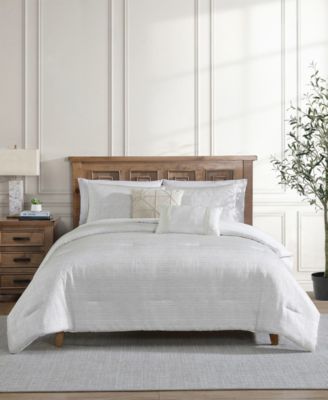 Olivia Jacquard 5-Pc. Comforter Set, Queen