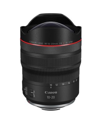 RF 10-20mm f/4.0 L IS STM Lens, Bundle with Soft Lens Case, Lens Shade, Cleaning Kit, Pen Lens Cleaner and Microfiber Cleaning Cloth