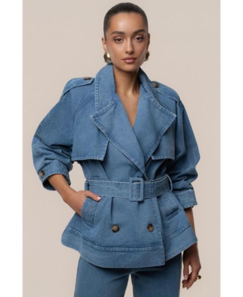 Женские куртки JLUXLABEL Women's Double Breasted Jacket