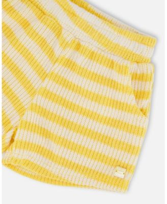 Little Girls Striped Shorts