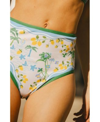 Women's Tropical Escape Reversible Bikini Bottom