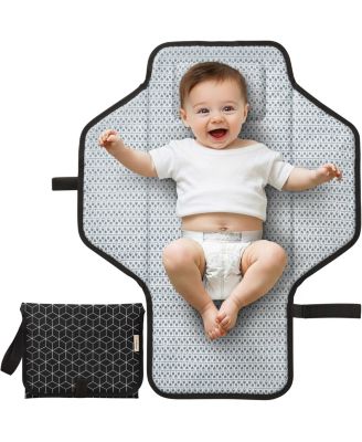 Flex Portable Changing Pad for Baby, Travel, Foldable Large Waterproof Baby Diaper Changing Mat for Diaper Bag