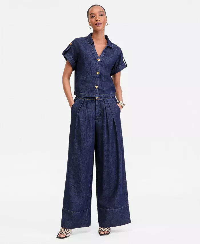 Women's High-Rise Wide-Leg Jeans - thumbnail 2