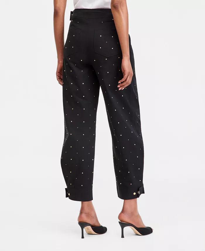 Women's Studded Tapered Pants - thumbnail 7