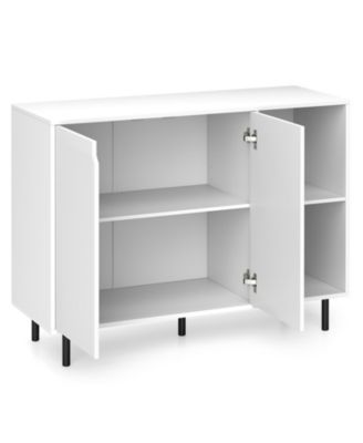 42 in Sideboard Buffet Cabinet with Adjustable Storage Shelves