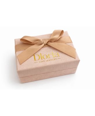 Elena Oval Moissanite Vermeil Stud Earrings