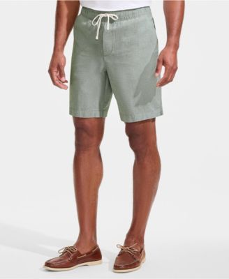 Men's 9" Classic Fit Linen Blend Deck Short