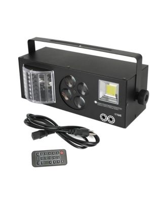 80W RGBW Stage Light with Beam, Pattern, Laser and Strobe