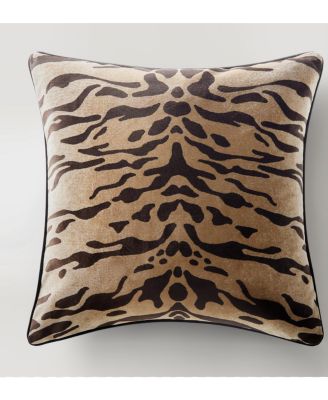 Bronze Tiger Pillow 22"