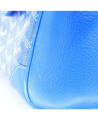 Mini Saigon Top Handle Bag Coated Canvas with Leather