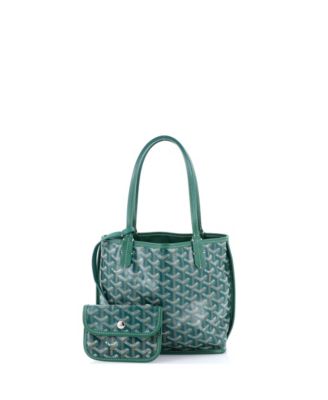 Mini Anjou Reversible Tote Coated Canvas