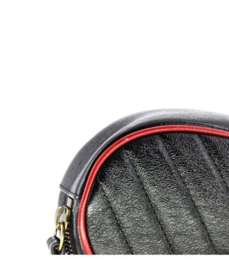 GG Marmont Belt Bag Diagonal Quilted Leather
