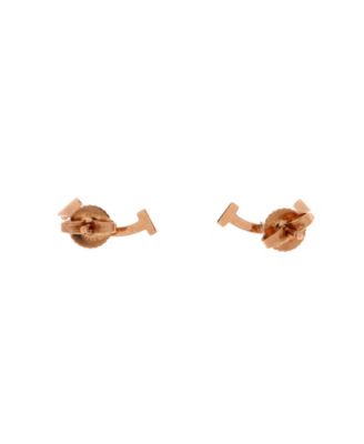 T Smile Stud Earrings